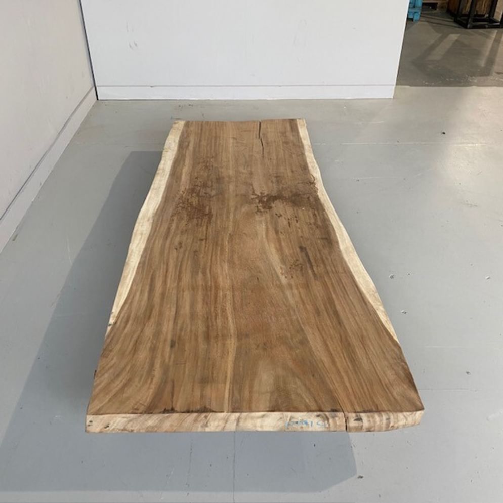 Suar Baumstammtisch 220x103/85x8 cm