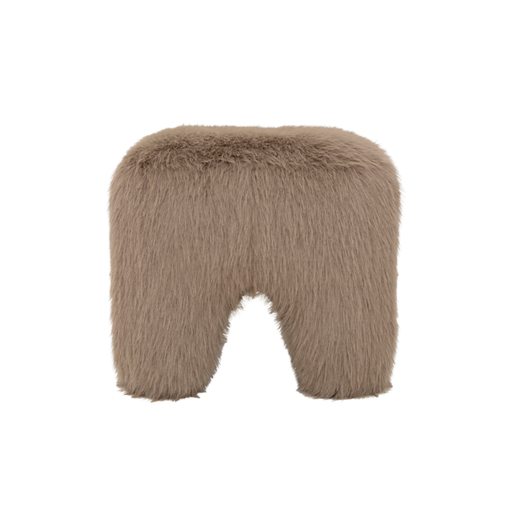 Pouf Kira fur 40x43x43cm