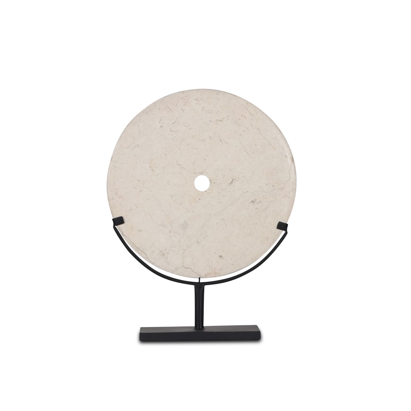 Rawi marble disc on stand sedang (40 cm)
