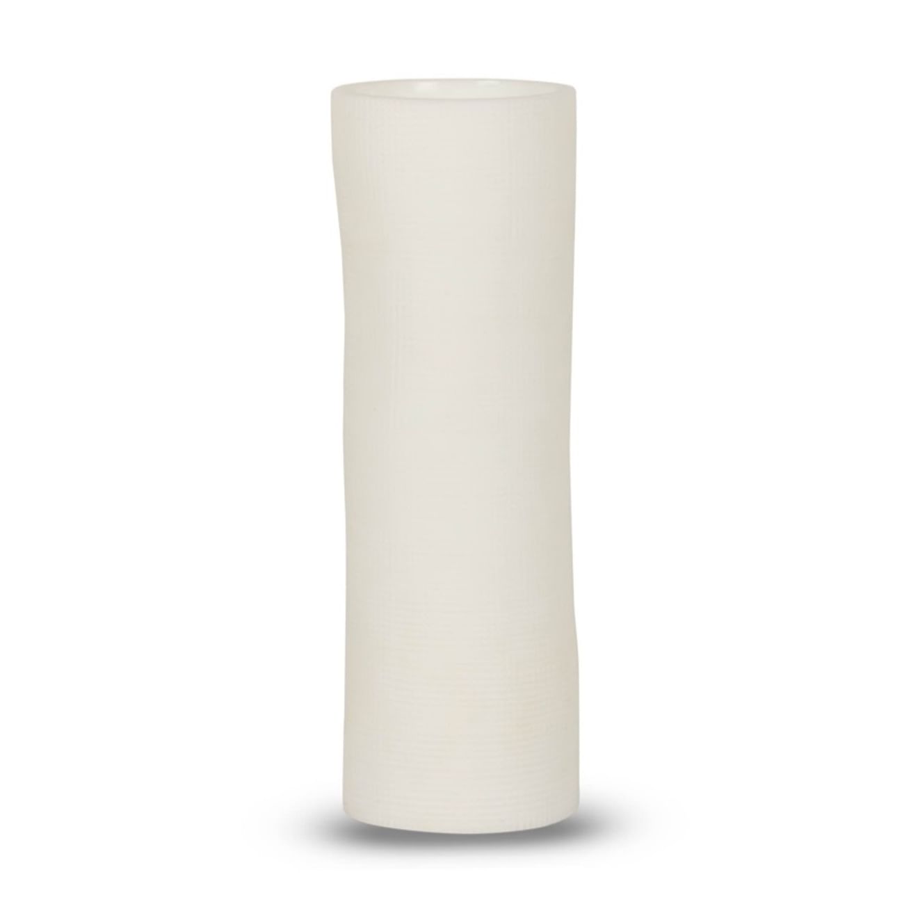 medina tall medium white 18x6cm