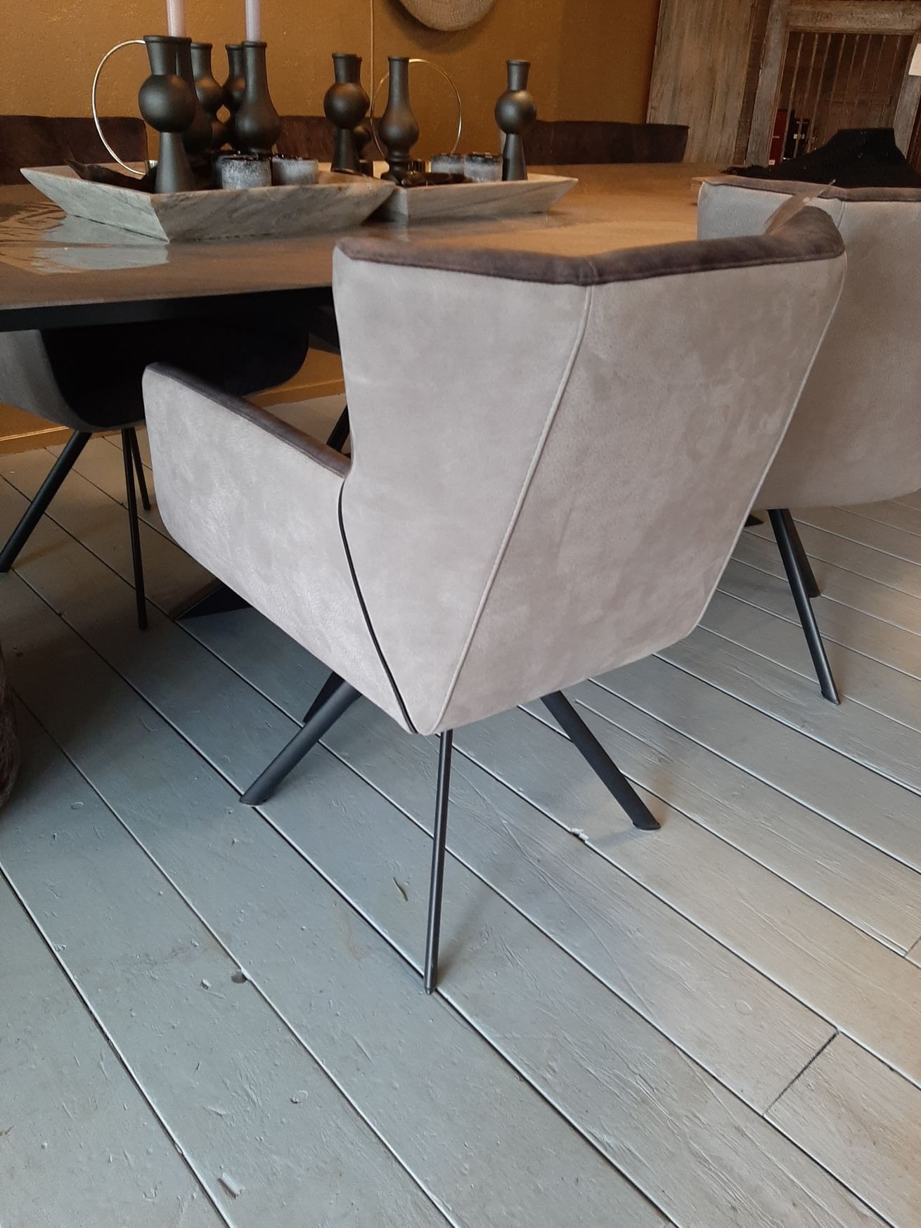 Esszimmerstuhl Lucca mit Armlehne