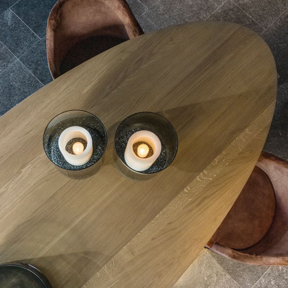 Buddha low dining table Rond (68cm)