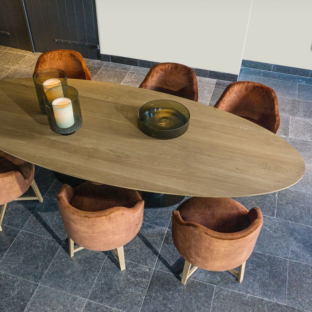 Buddha low dining table Rond (68cm)