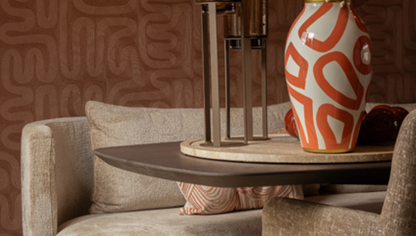 De eethoek van Niek en Milou