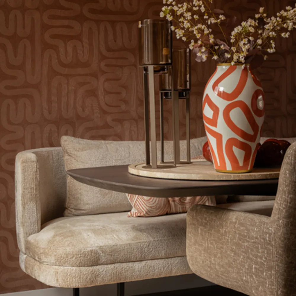 De eethoek van Niek en Milou