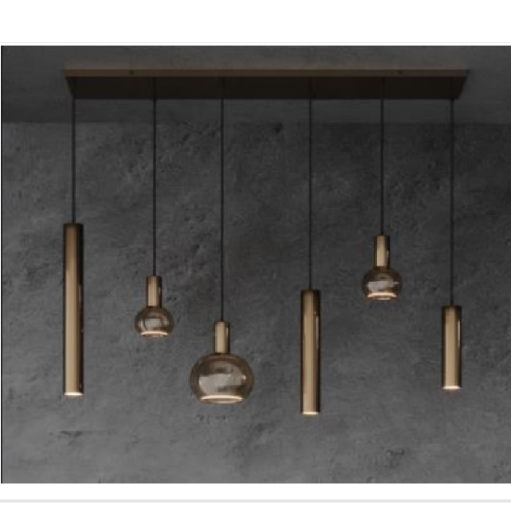 Riva Hängelampe gerade 4370 120cmx22cm