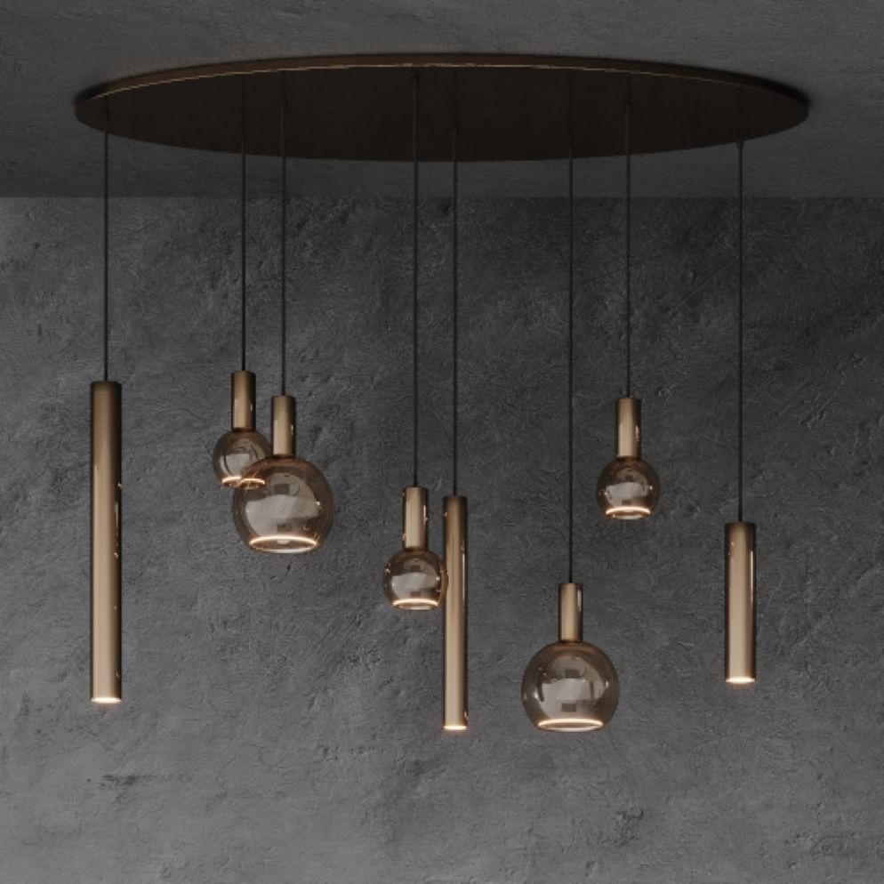 Riva hanglamp Ovaal 140x50cm