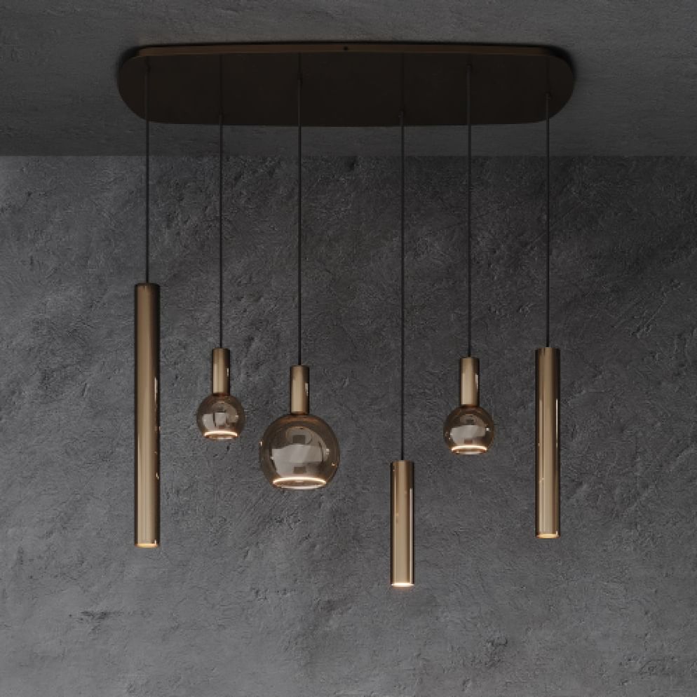 Riva hanglamp Deens ovaal 110cm x 50 cm