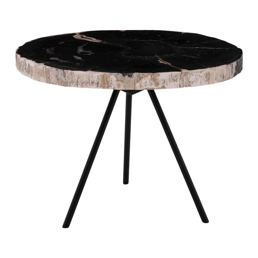 Emma versteend hout salontafel 50/60 cm