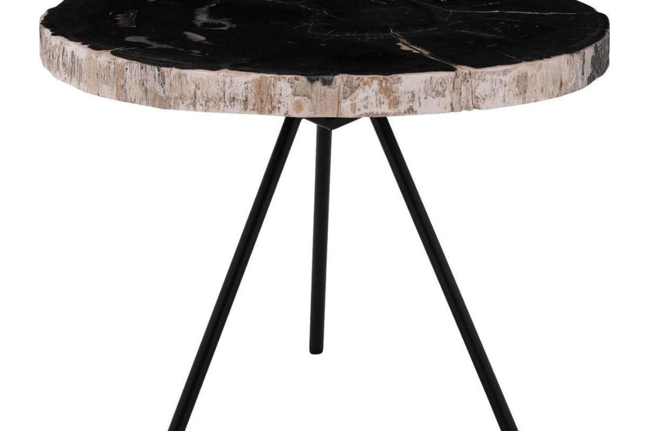 Emma versteend hout salontafel 50/60 cm