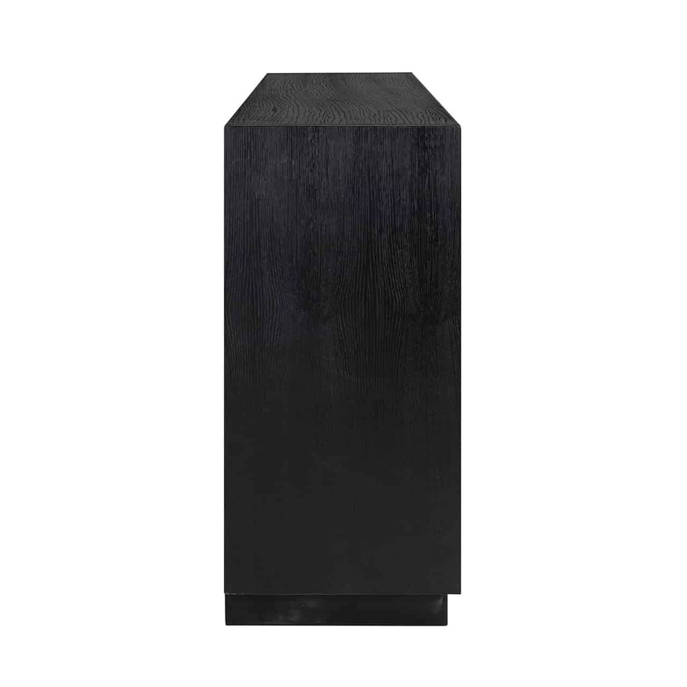 Oakura Sideboard 4-türig (Schwarz)