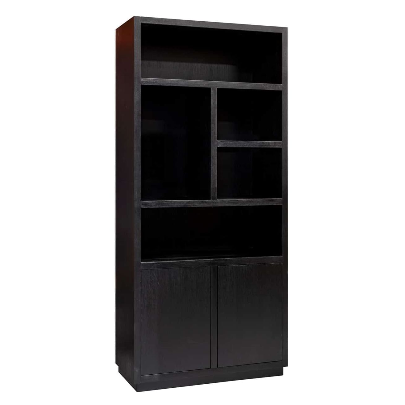 Boekenkast Oakura 2-deuren (Black)