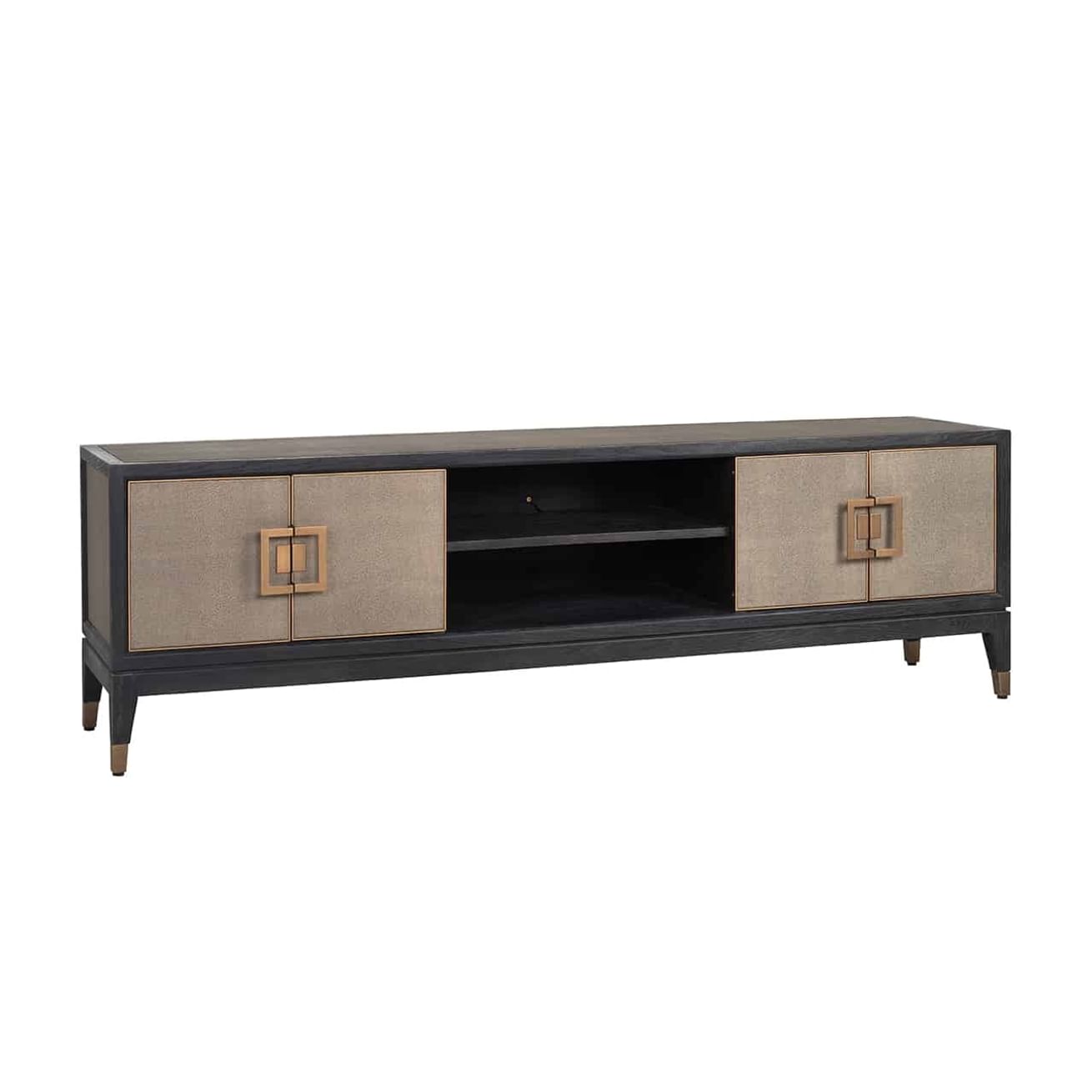 Bloomingville 4-türiges TV-Sideboard (Gold)