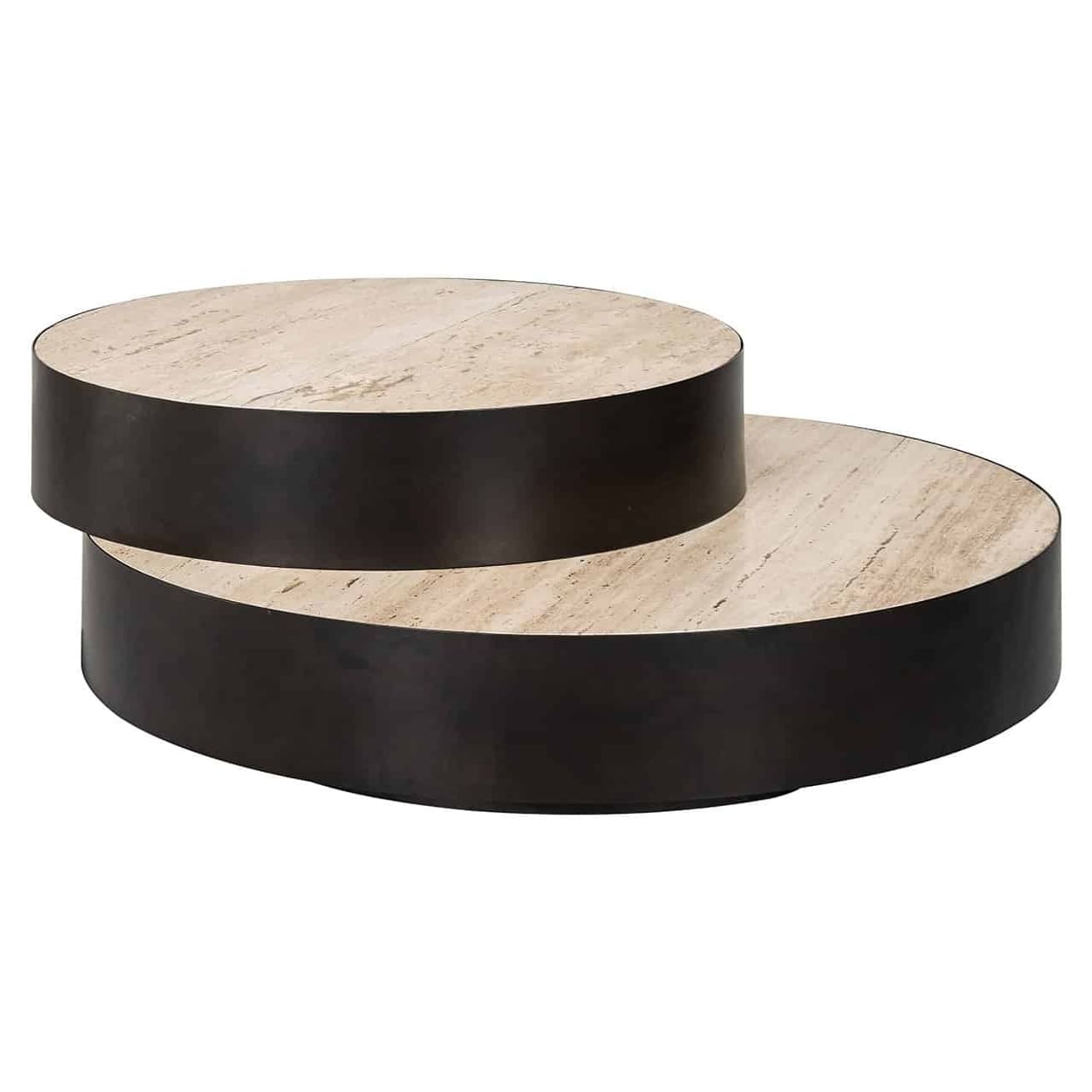 2-lagige Couchtisch Avalon