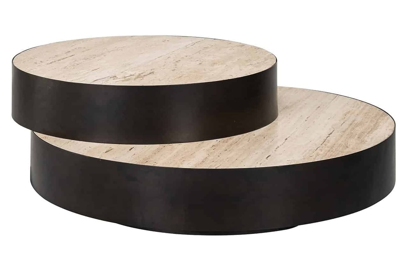 2-lagige Couchtisch Avalon