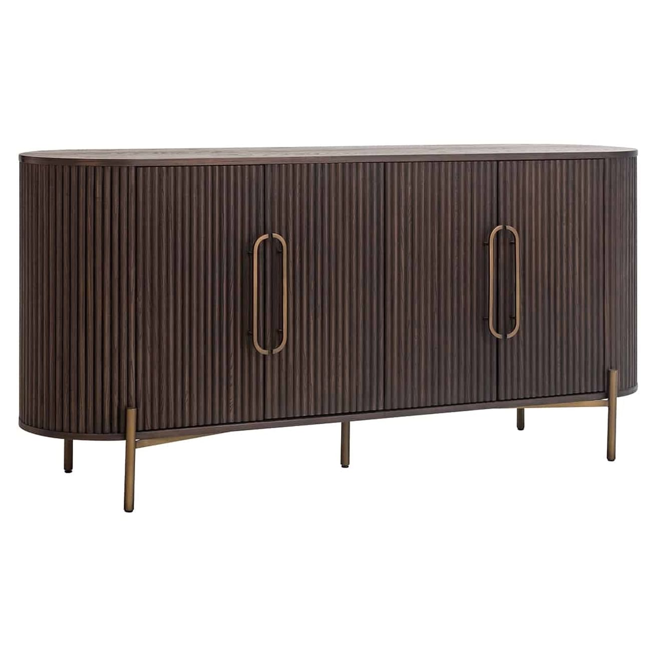 Dressoir luxor 4-deurs (Brown)
