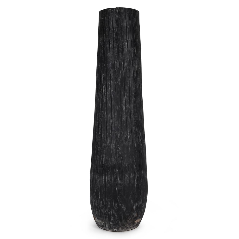 Bakong palm pot black