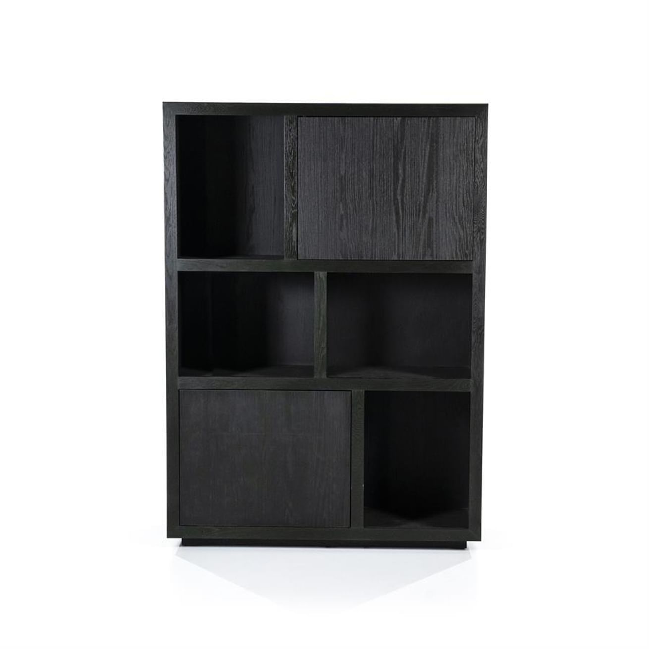 Kabinet Helsinki 120x170cm 2-drs. - zwart