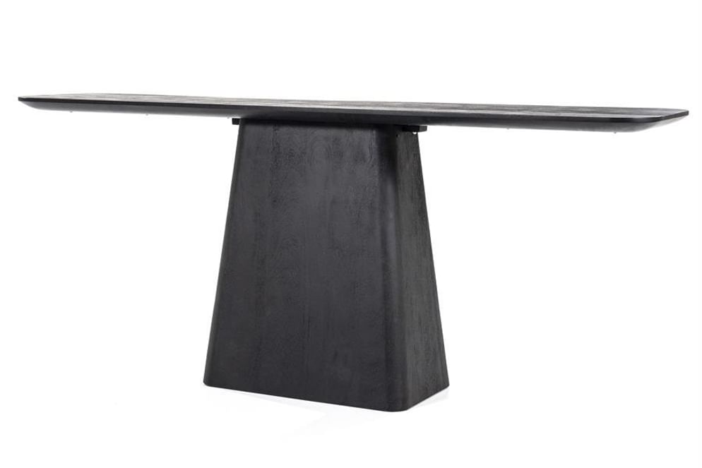 Sidetable Aron 180x40 – zwart