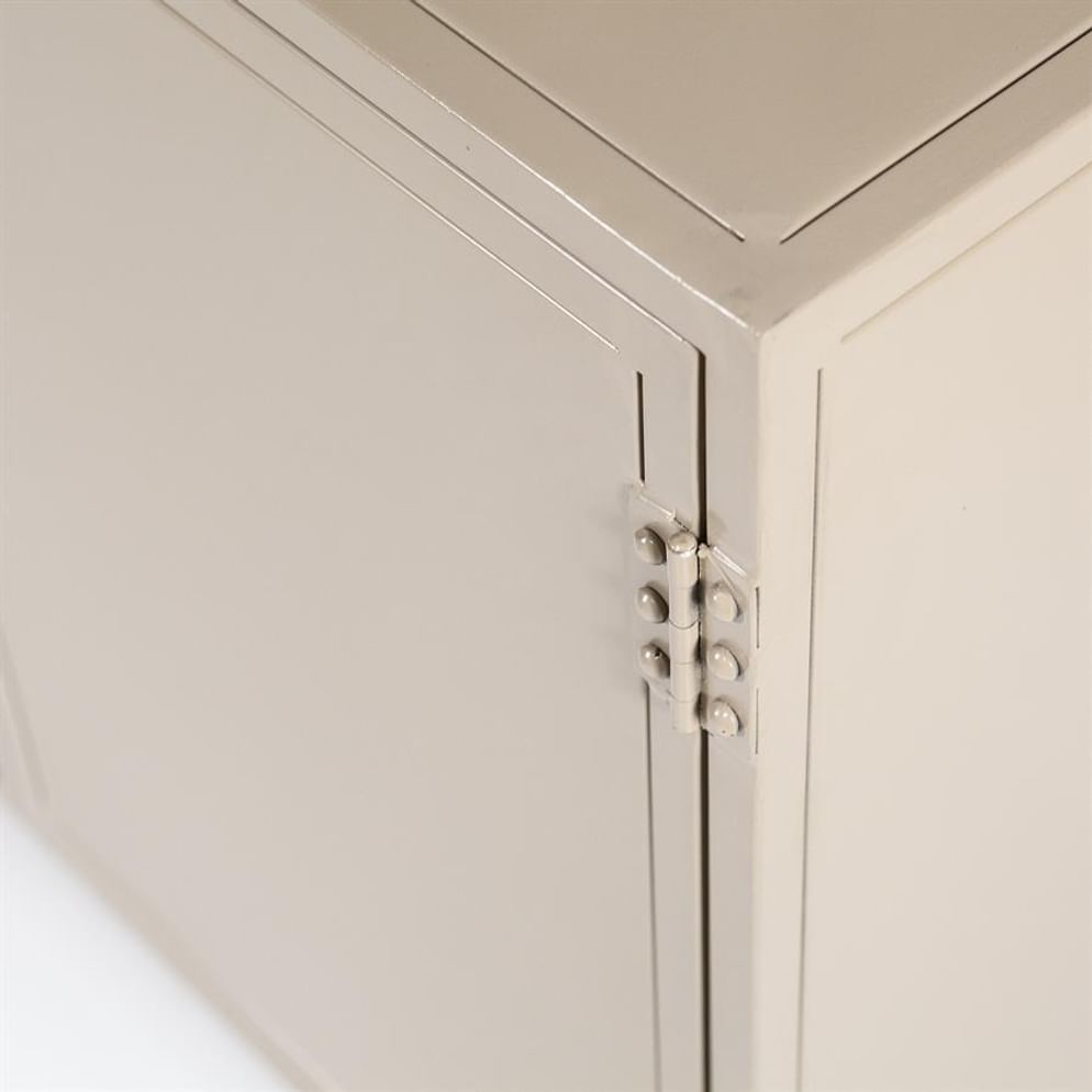 TV meubel Industrieel  3drs. 2 laden - zand