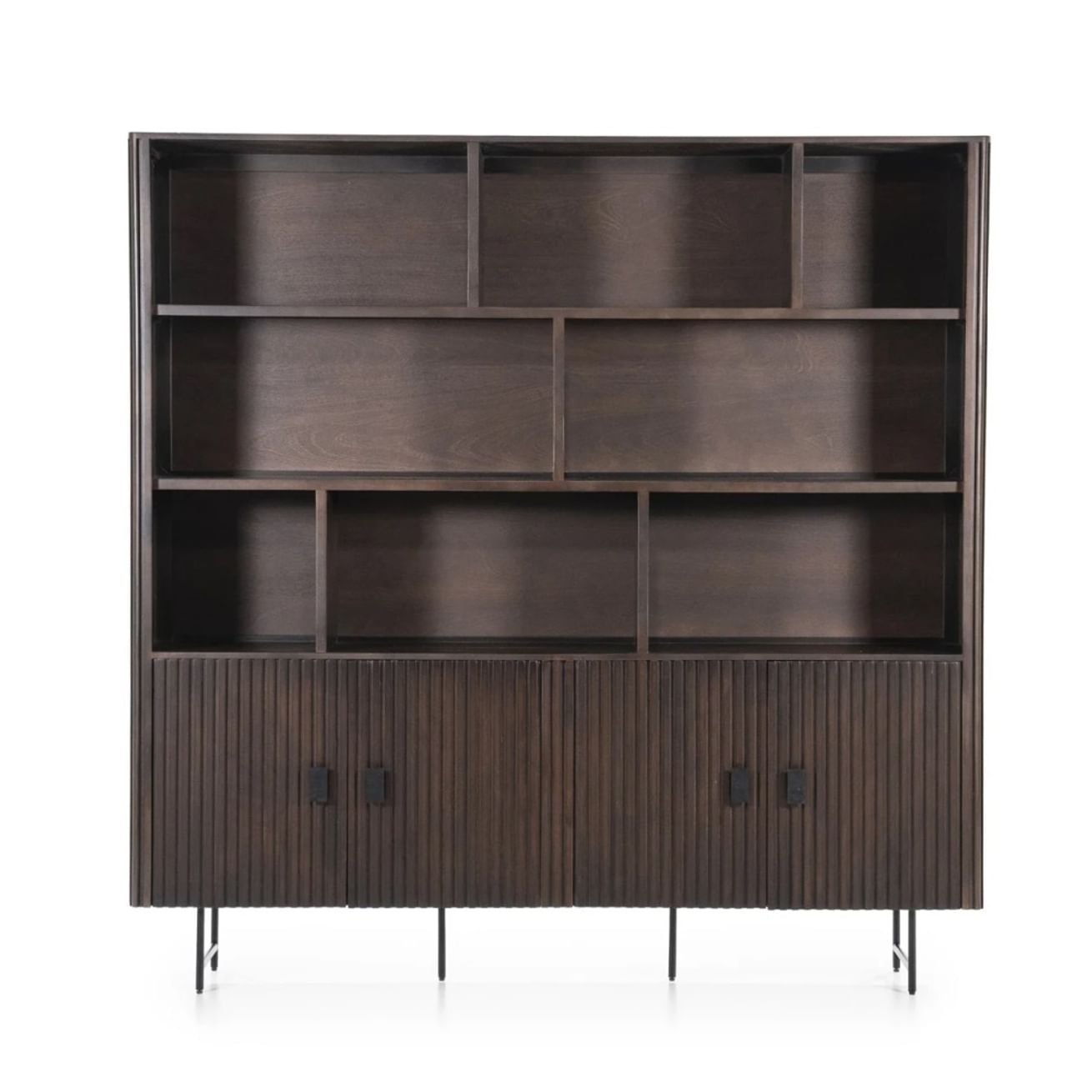 Bücherregal Remi - schwarz