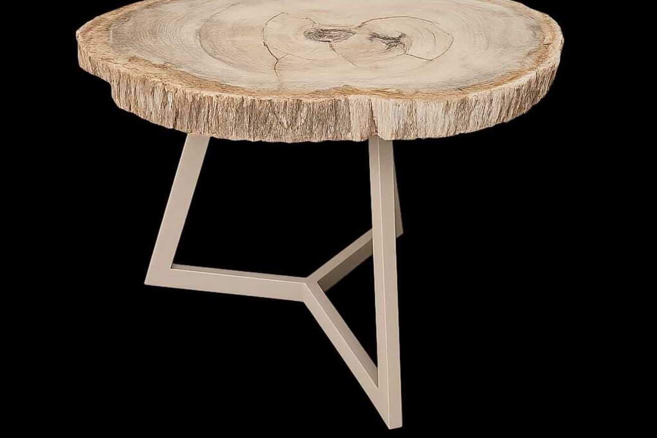 Garung petrified wood coffeetable medium