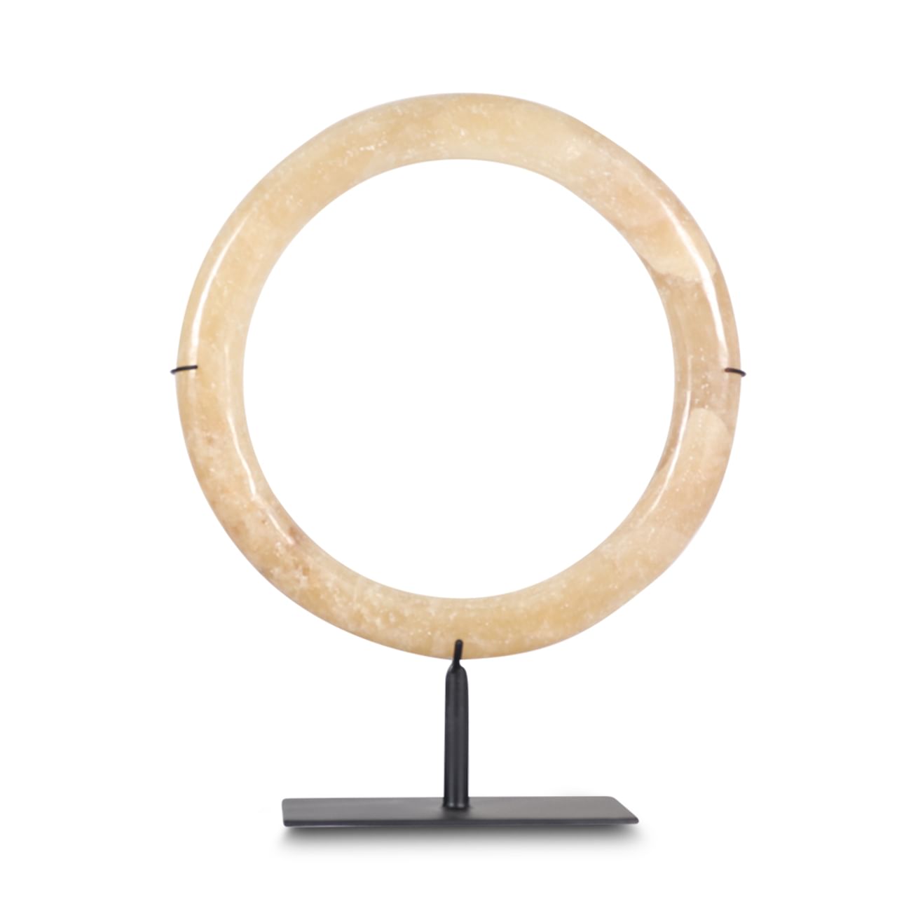 Iras onyx ring on stand 40 cm