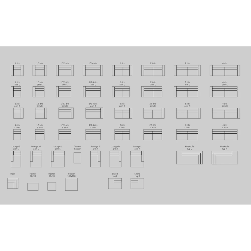 Brent (Hoek)bank - Bocx Interiors