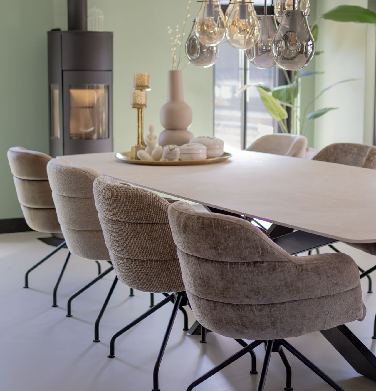 Stijlvolle eethoek inspiratie