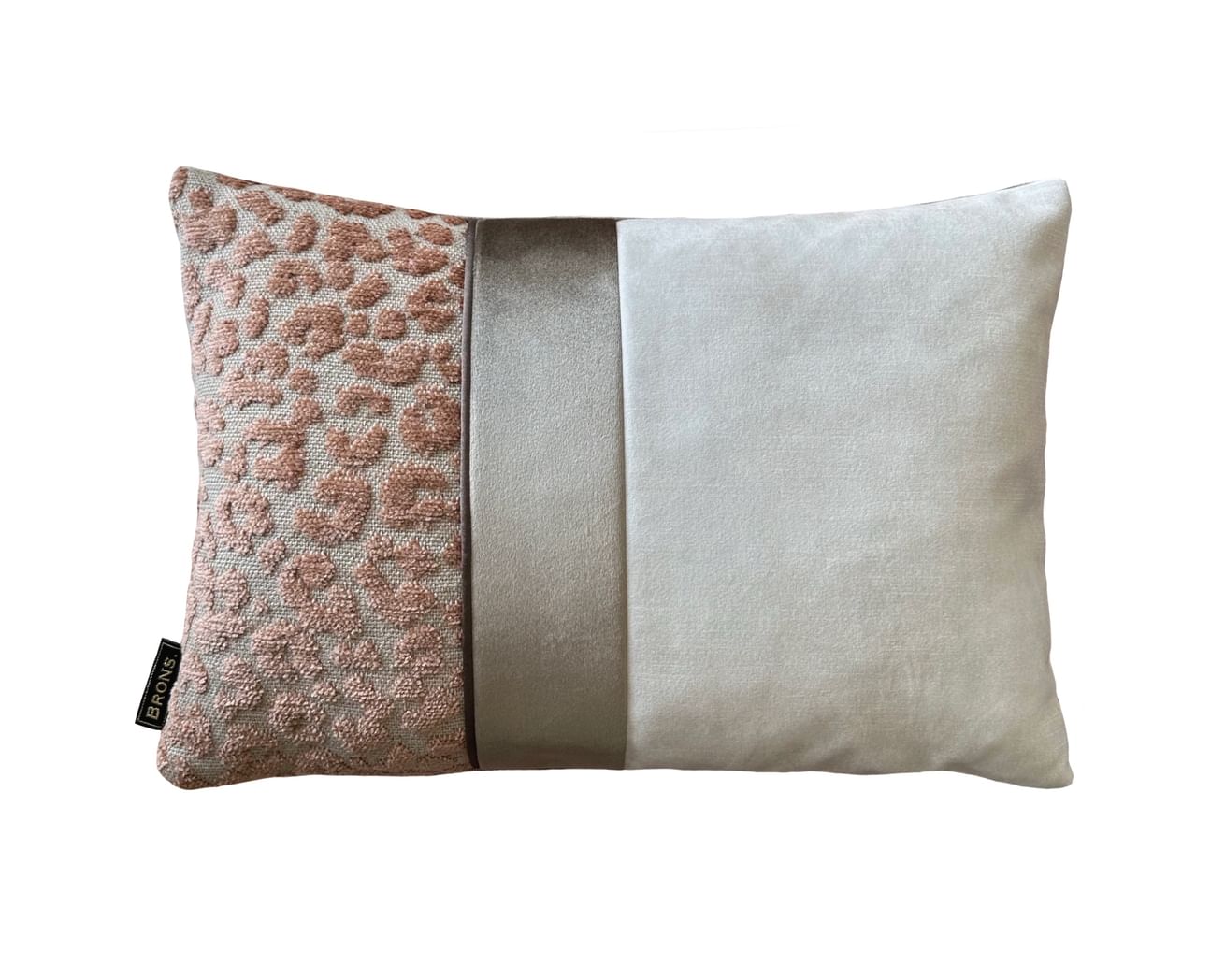 Ellen Streifen Zierkissen Brons 45x30 cm