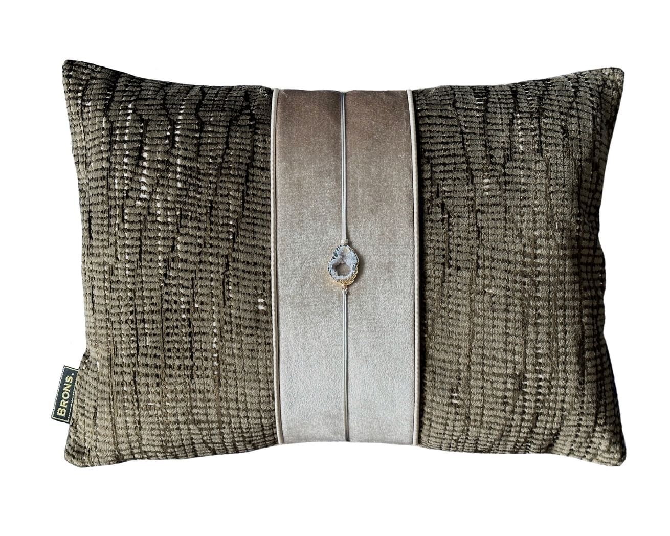 Kate stone sierkussen Brons interieur 45x30 cm