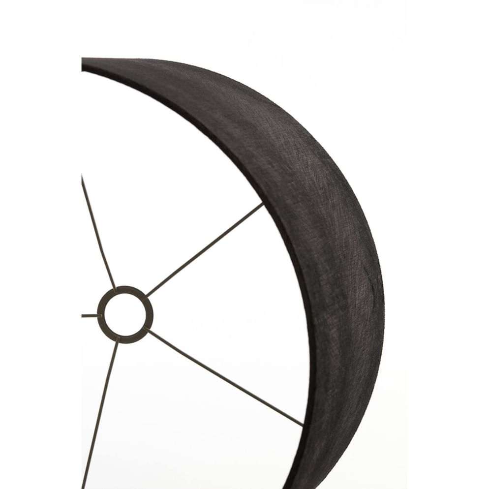 Kap cilinder 50x50x38 cm LUBIS zwart