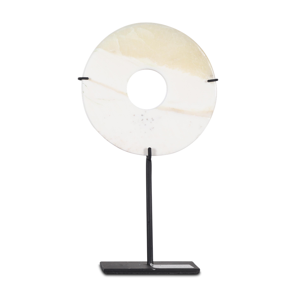 Rongi bone on stand white