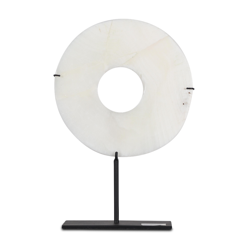 Rongi bone on stand white