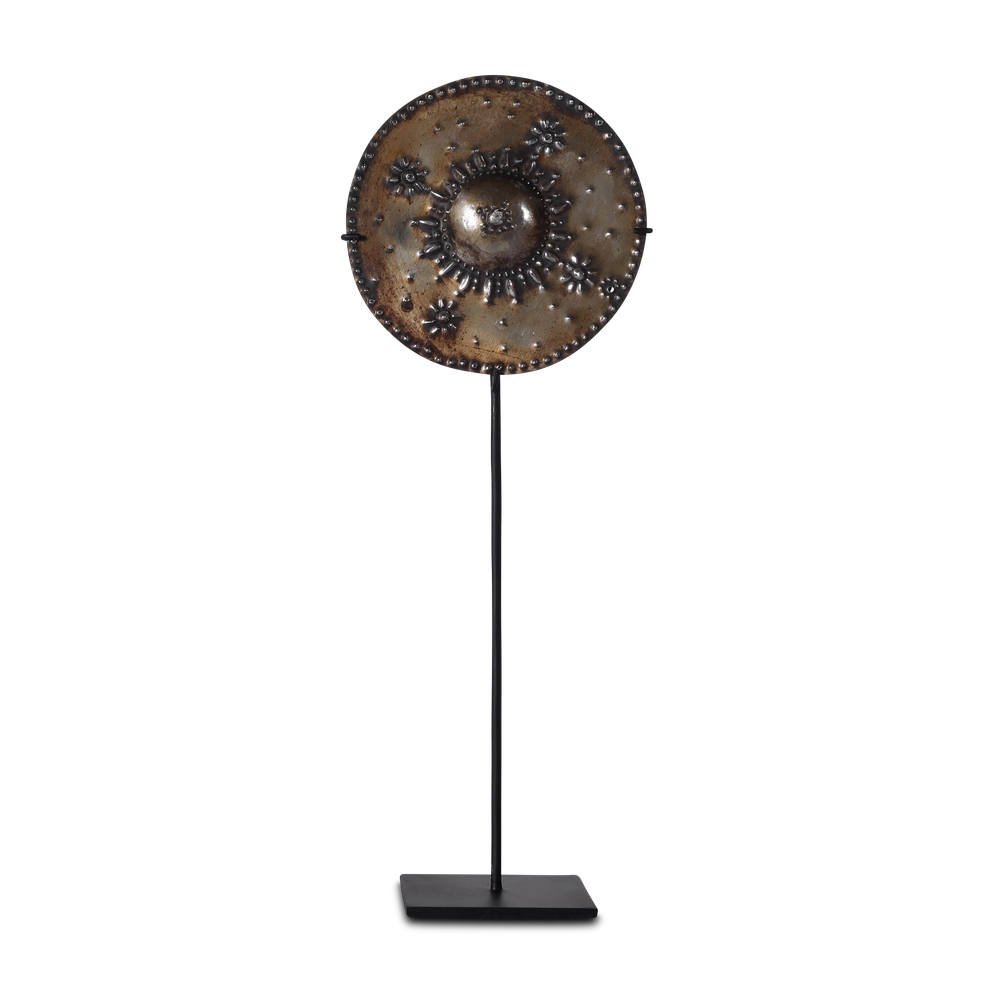 Timor moon metal on stand L