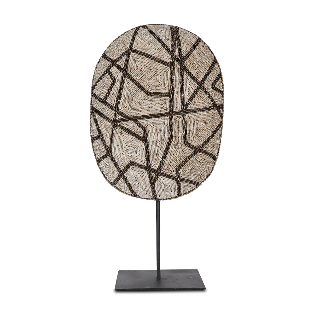 Abuan ornament on stand oval 40 cm