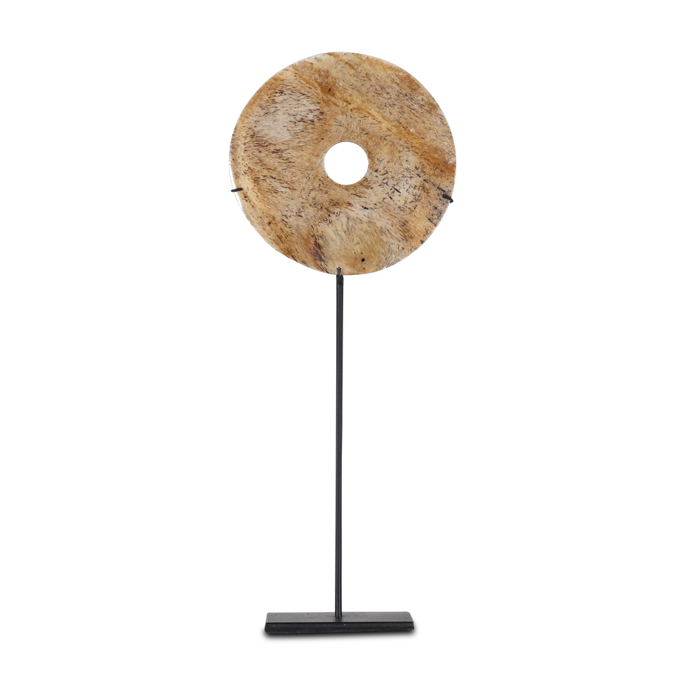 Rongi bone on stand brown