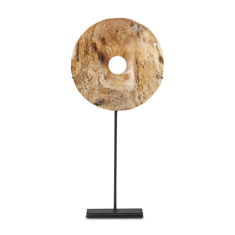 Rongi bone on stand brown