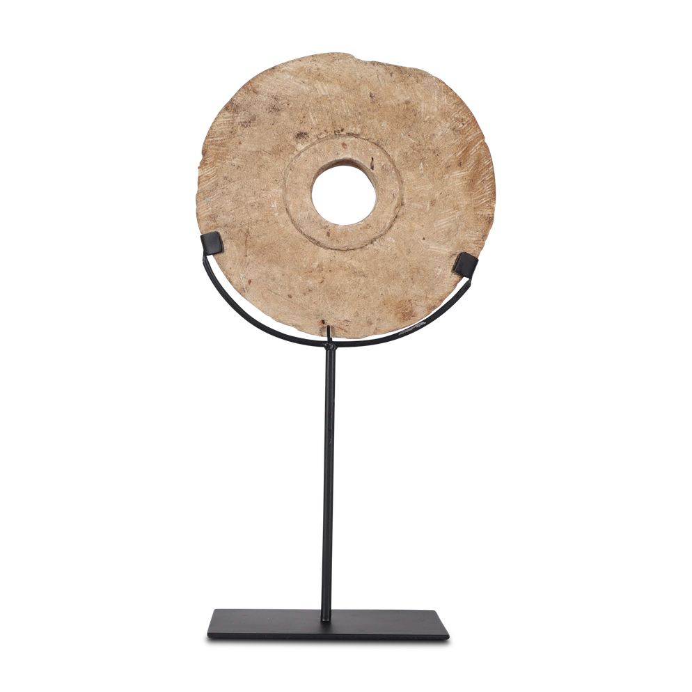 Batanga antique stone on stand L (diameter 30 cm)