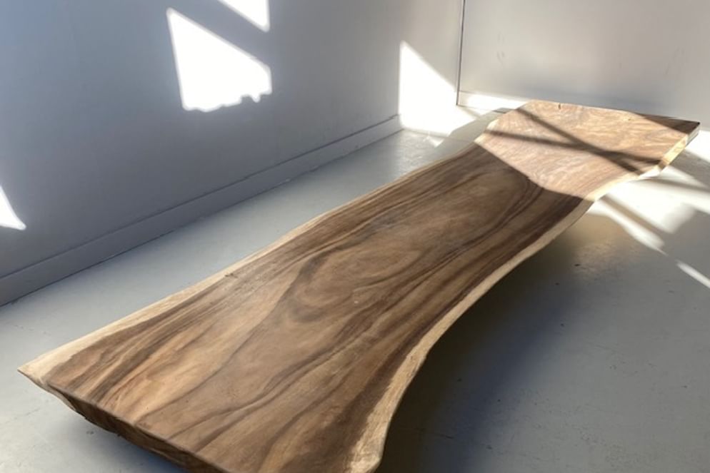 Suar blad 417x124x8 cm