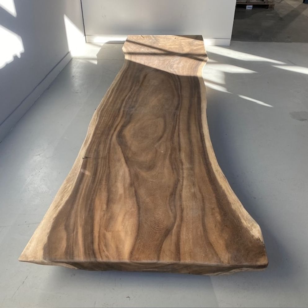 Suar blad 417x124x8 cm