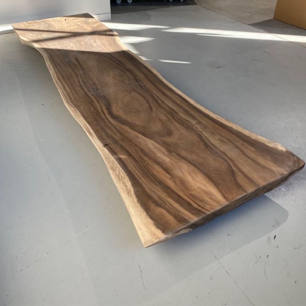 Suar blad 417x124x8 cm