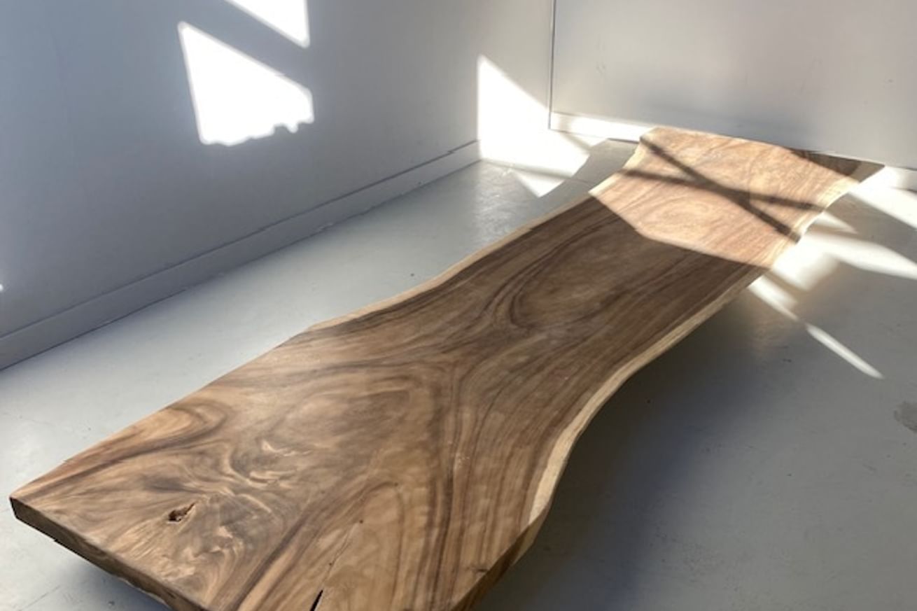 Suar blad 417x124x8 cm