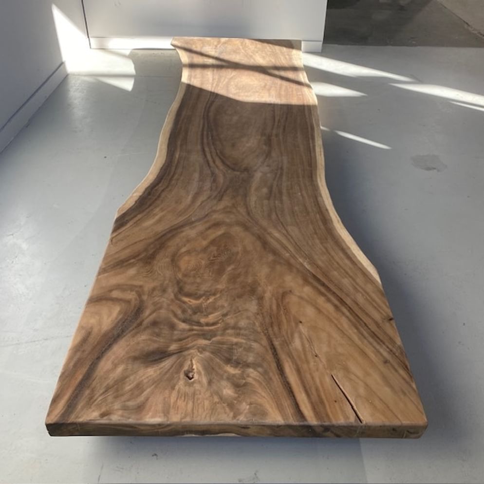 Suar blad 417x124x8 cm