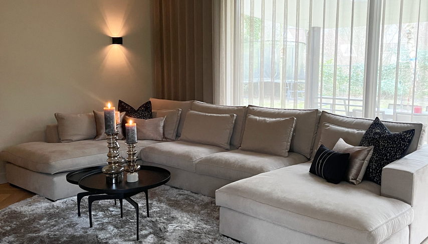 Een luxe inrichting: kijk binnen in een woning met de Hotel Chique interieurstijl