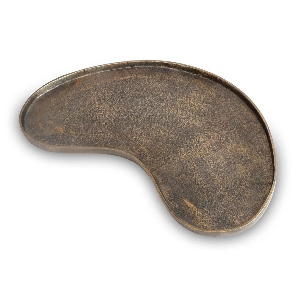 Organic Large tray 38X67 Brass Antique