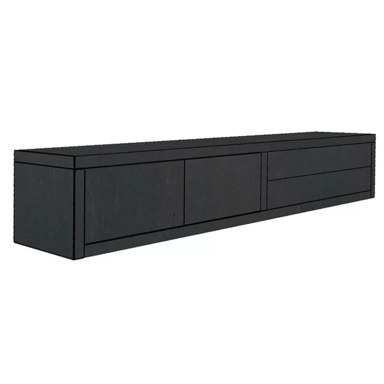 Xavi TV dressoir 240cm - Type XIV