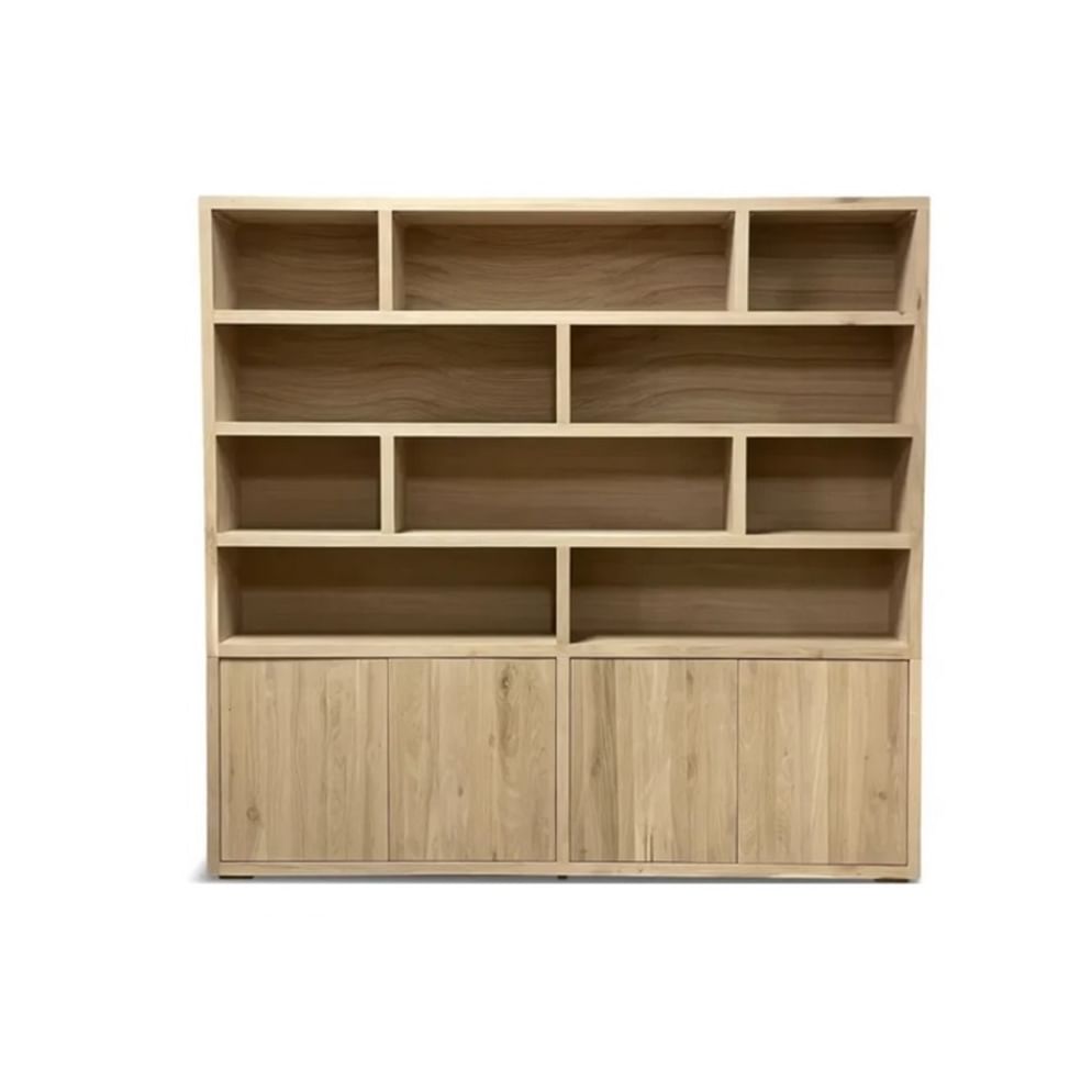 Mondo - Regalschrank mit 4 Türen 180x40x220cm