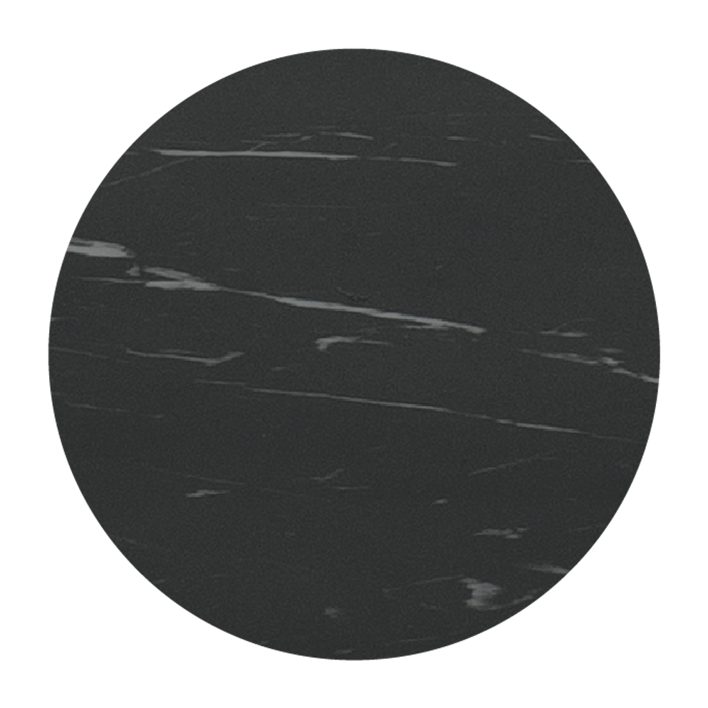 San Salvo coffee table 116cm (rond) marblestone black