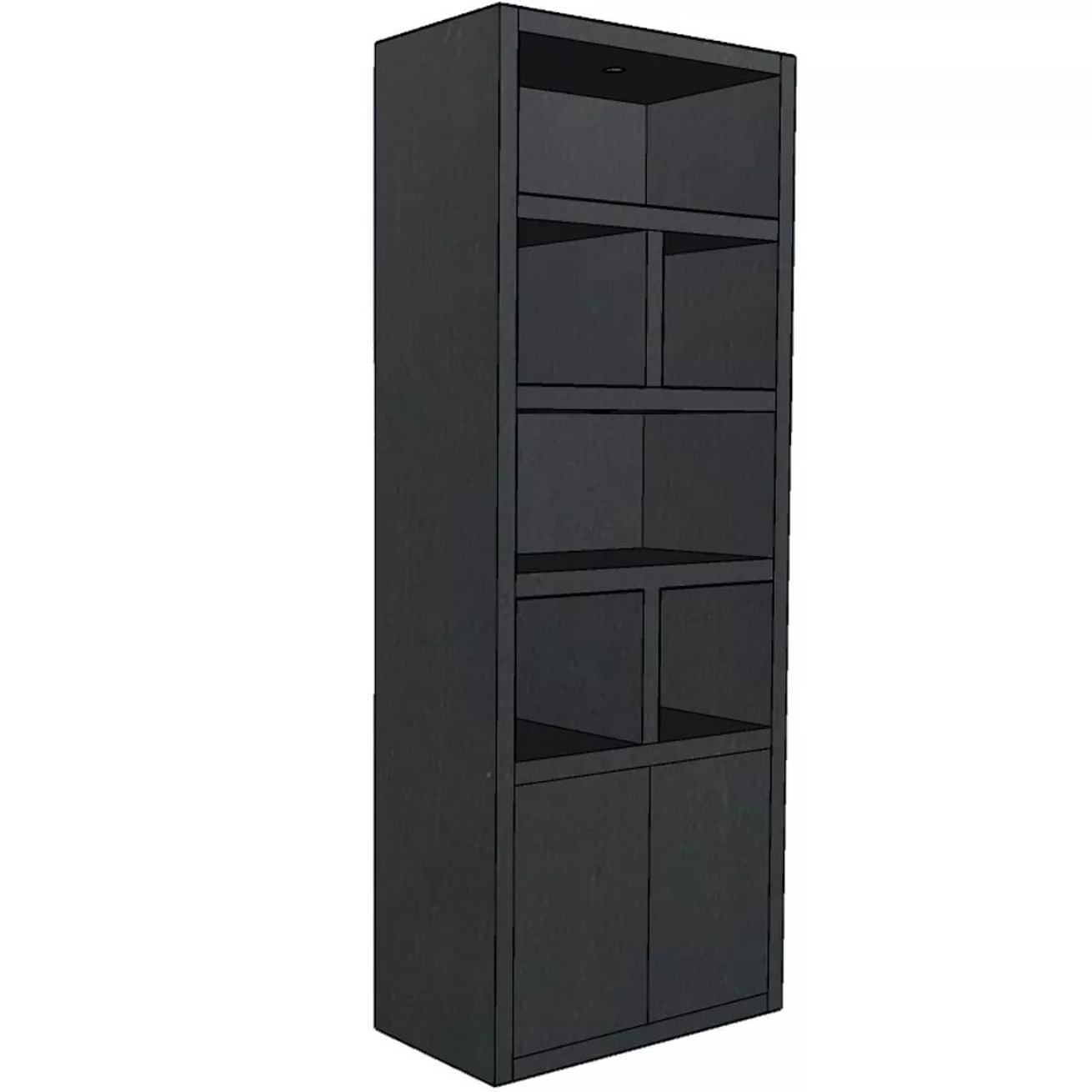 Xavi hoher Wandschrank 90cm - Typ VII